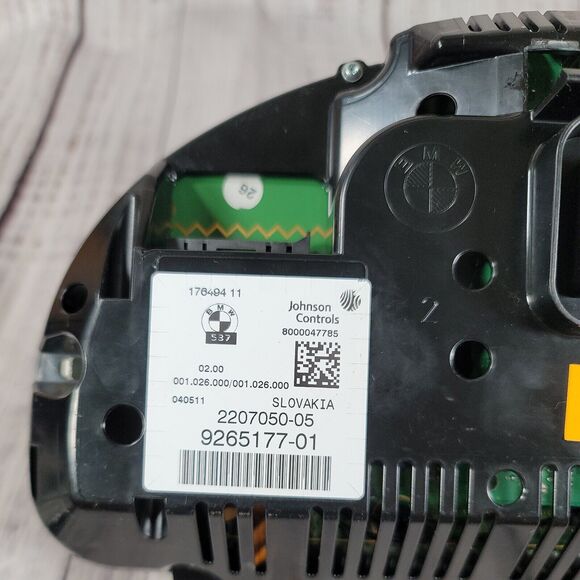 2011 Bmw 5 Series 535I Instrument Cluster Speedometer 9265177-01 Unknown Miles - Picture 7 of 8